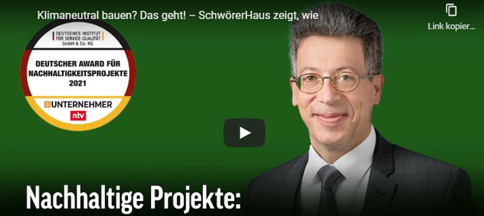 Interview mit Johannes Schwörer  Nachhaltige Projekte von SchwörerHaus