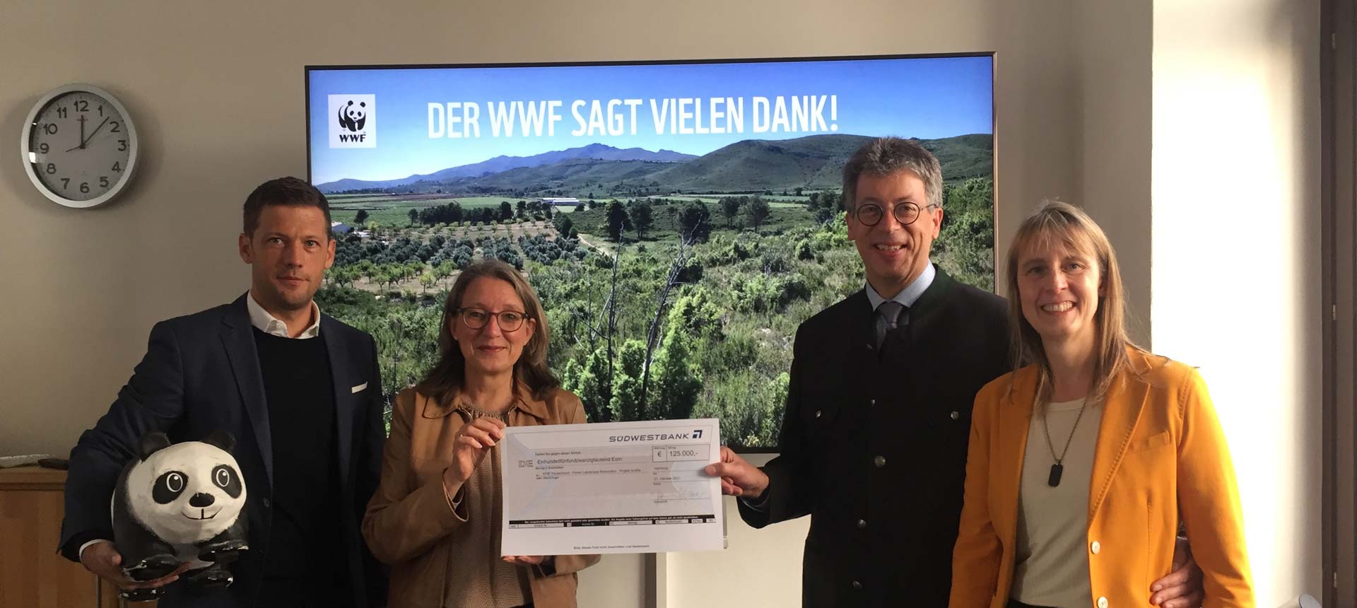 WWF-Scheckübergabe 