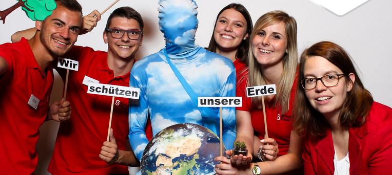 Schwörer-Azubis auf der Klimaschutzkonferenz Reutlingen Schwörer-Azubis auf der Klimaschutzkonferenz Reutlingen