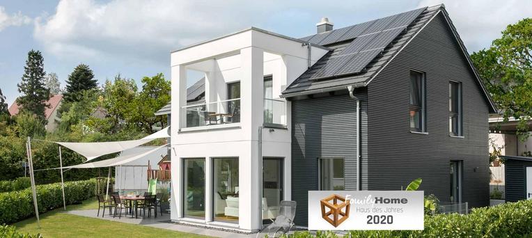 Haus des Jahres 2020 Auszeichnung "SILBER" für das Kundenhaus Stark