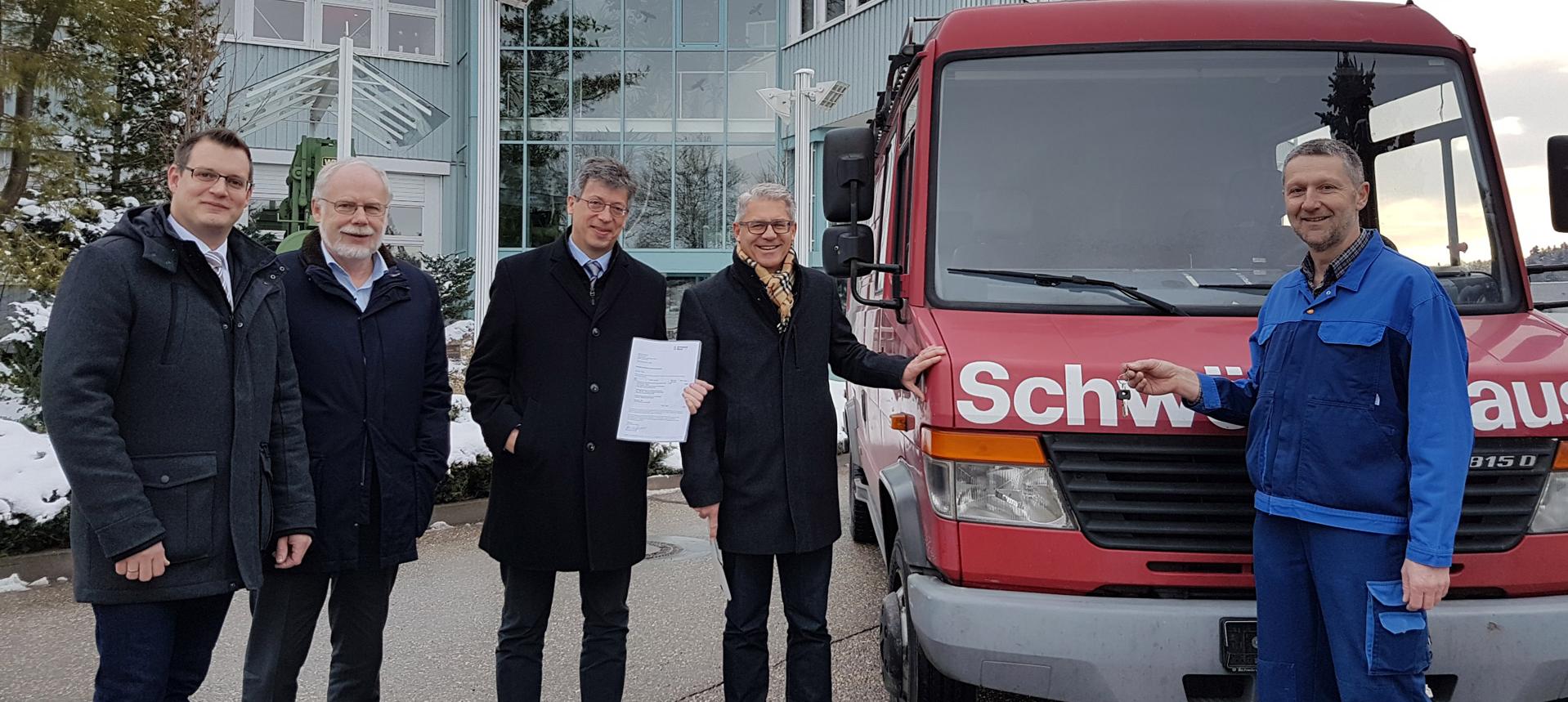 Fahrzeugspende für die griechische Insel Samothraki Fahrzeugspende für die griechische Insel Samothraki