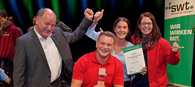 Umweltpreis Stadtwerke Tübingen SWT Umweltpreis