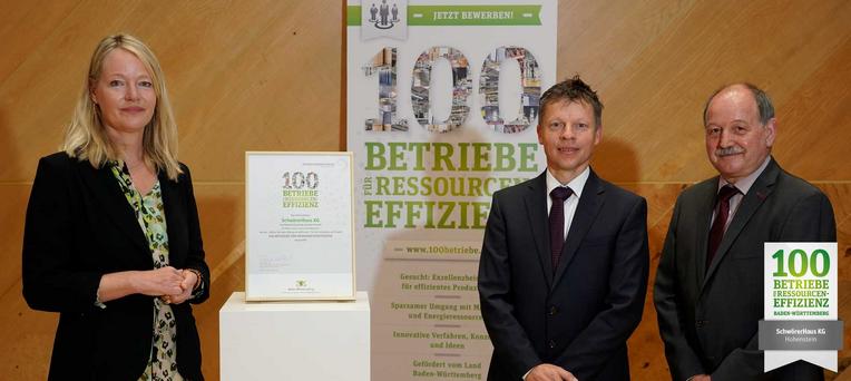 100 Betriebe für Ressourcen-Effizienz 100 Betriebe für Ressourcen-Effizienz
