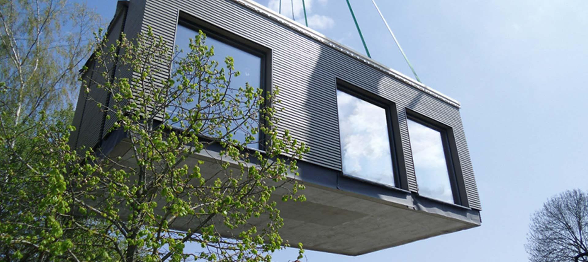 FlyingSpace-Hotel Hotel aus Minihäusern von SchwörerHaus