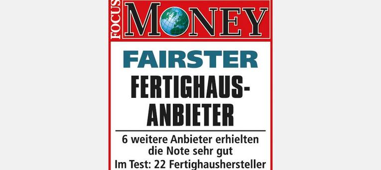 SchwörerHaus ist fairster Fertighausanbieter 2017 Fairster Fertighausanbieter Focus Money Test 2017