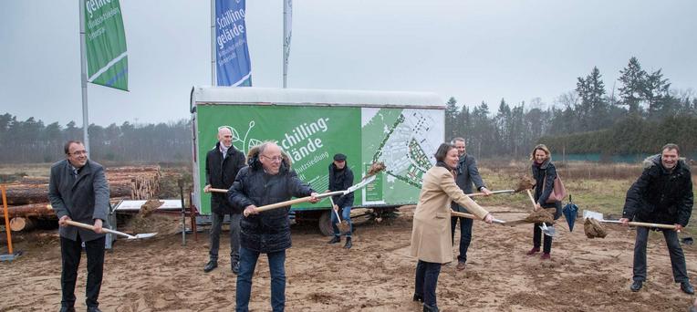 Klimaschutzsiedlung Sennestadt Spatenstich Sennestadt