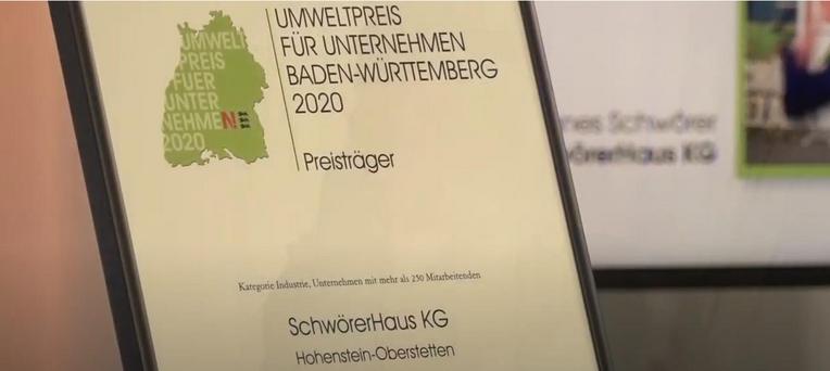 Umweltpreis Baden-Württemberg 2020 Umweltpreis für Unternehmen 2020