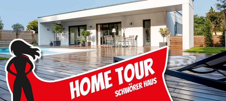 Home Tour durch einen Falchdach-Bungalow