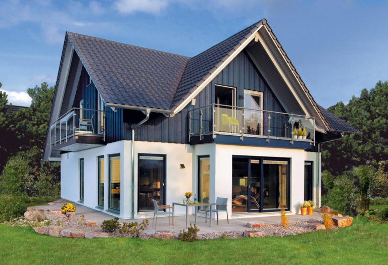 Einfamilienhaus mit drittem Giebel