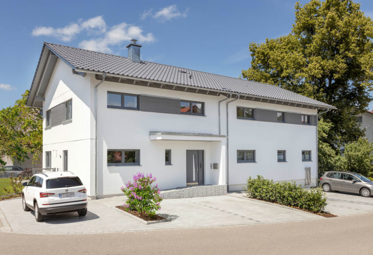 Doppelhaus modern