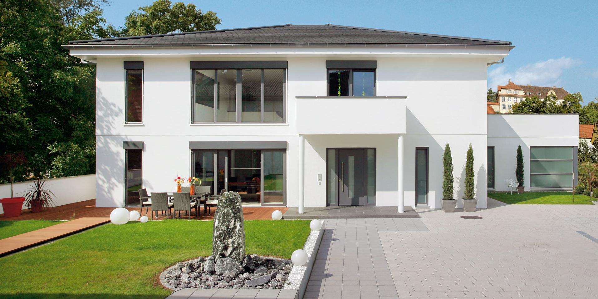 Fertighaus Architektur verschiedene-Stile