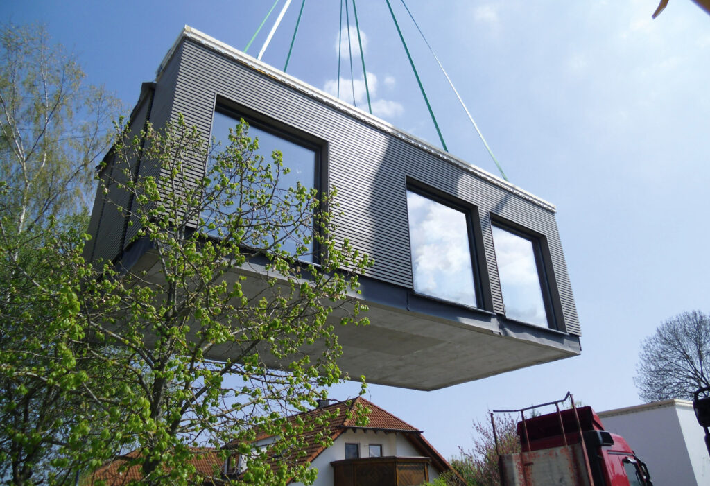 FlyingSpace am Kran