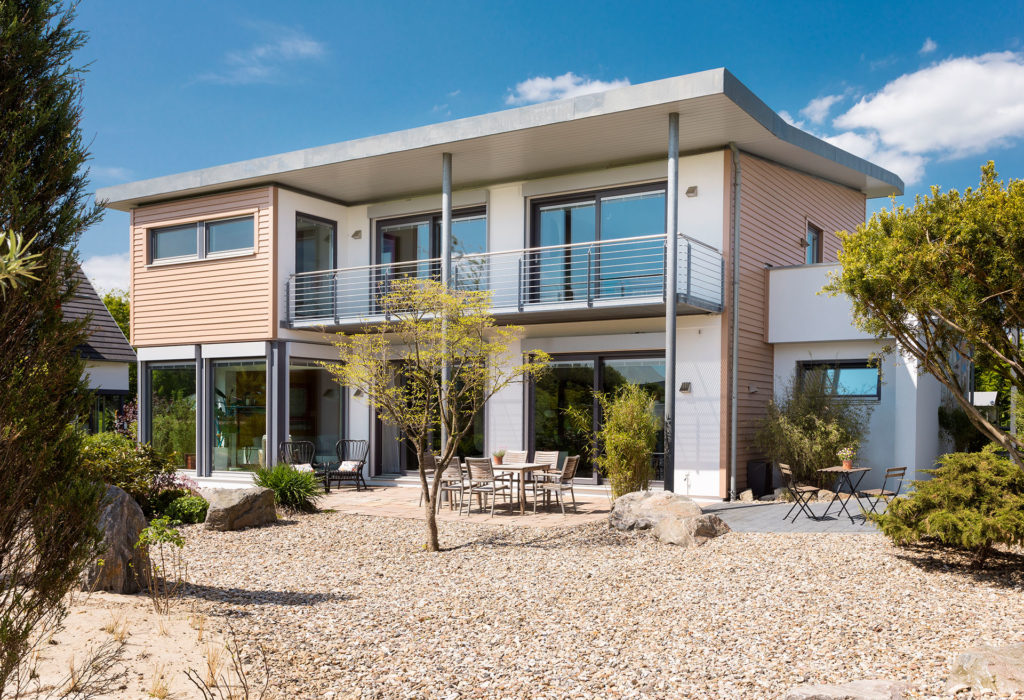 Haus mit Dachterrasse