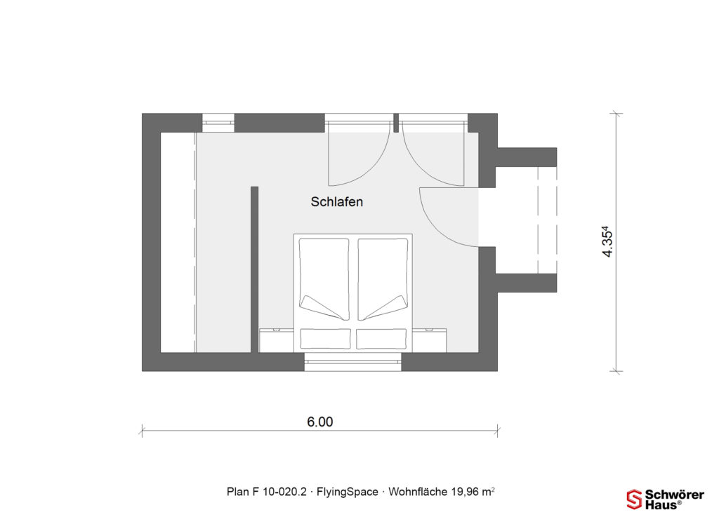 Tiny House Anbau Grundriss
