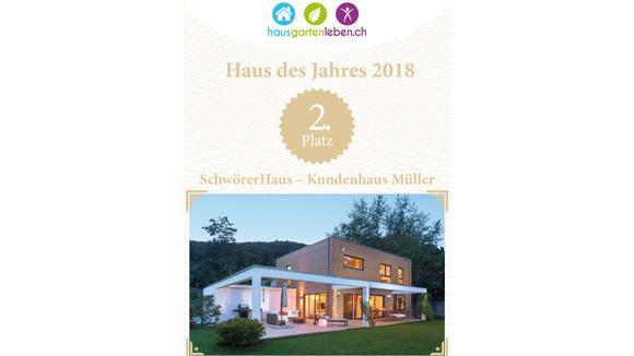 Haus des Jahres 2018 Schweiz