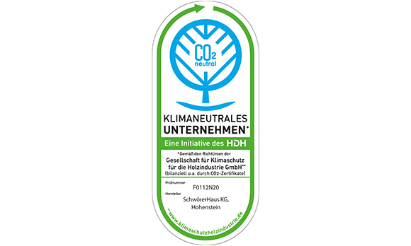SchwörerHaus klimaneutrales Unternehmen