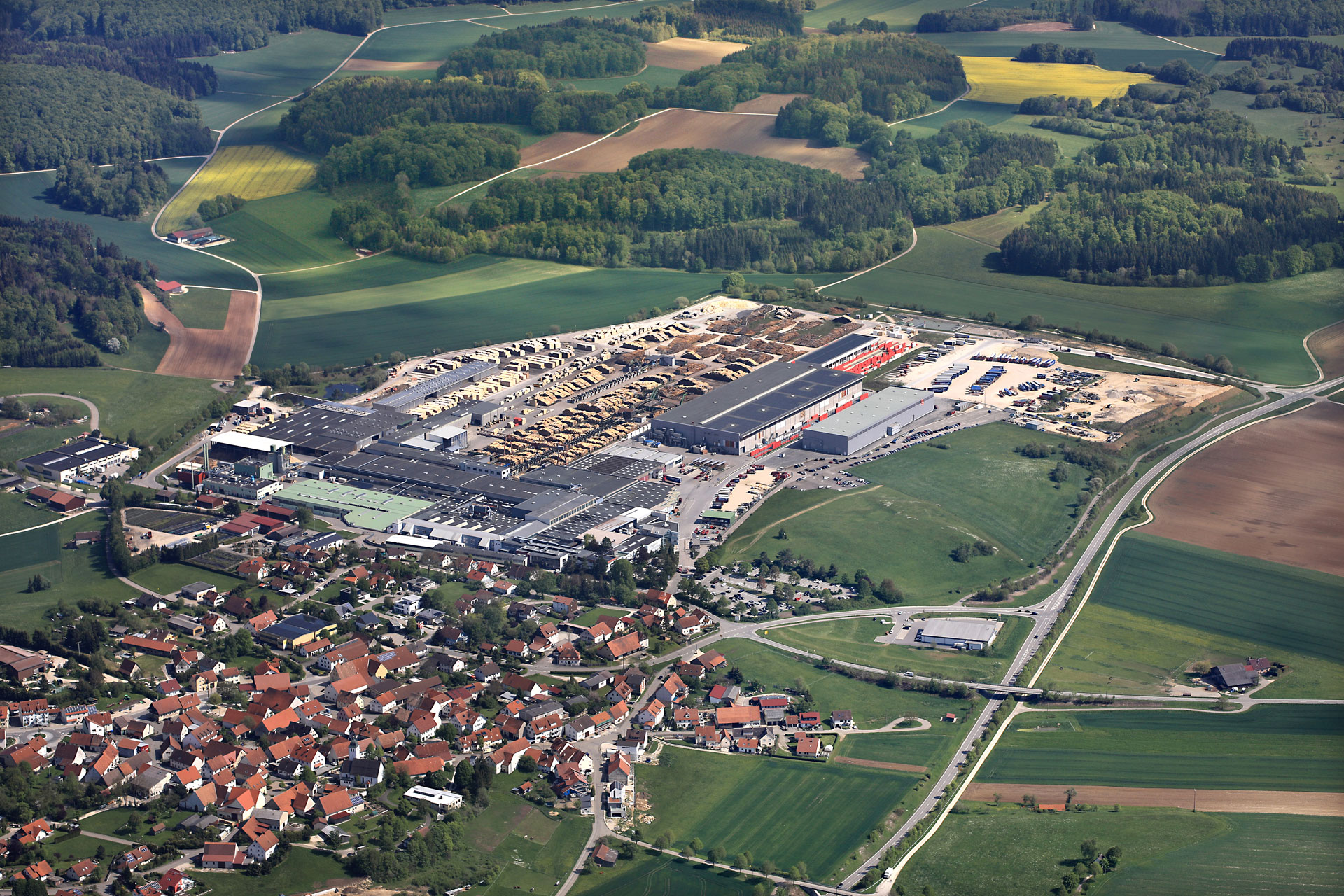 Luftbild Schwörer-Werk