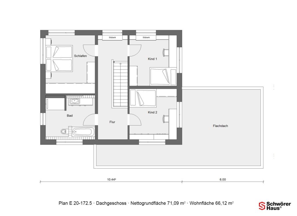 Schwoerer-Musterhaus in Bad Vilbel Dachgeschoss