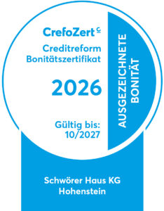 CrefoZert 2026 - SchwörerHaus