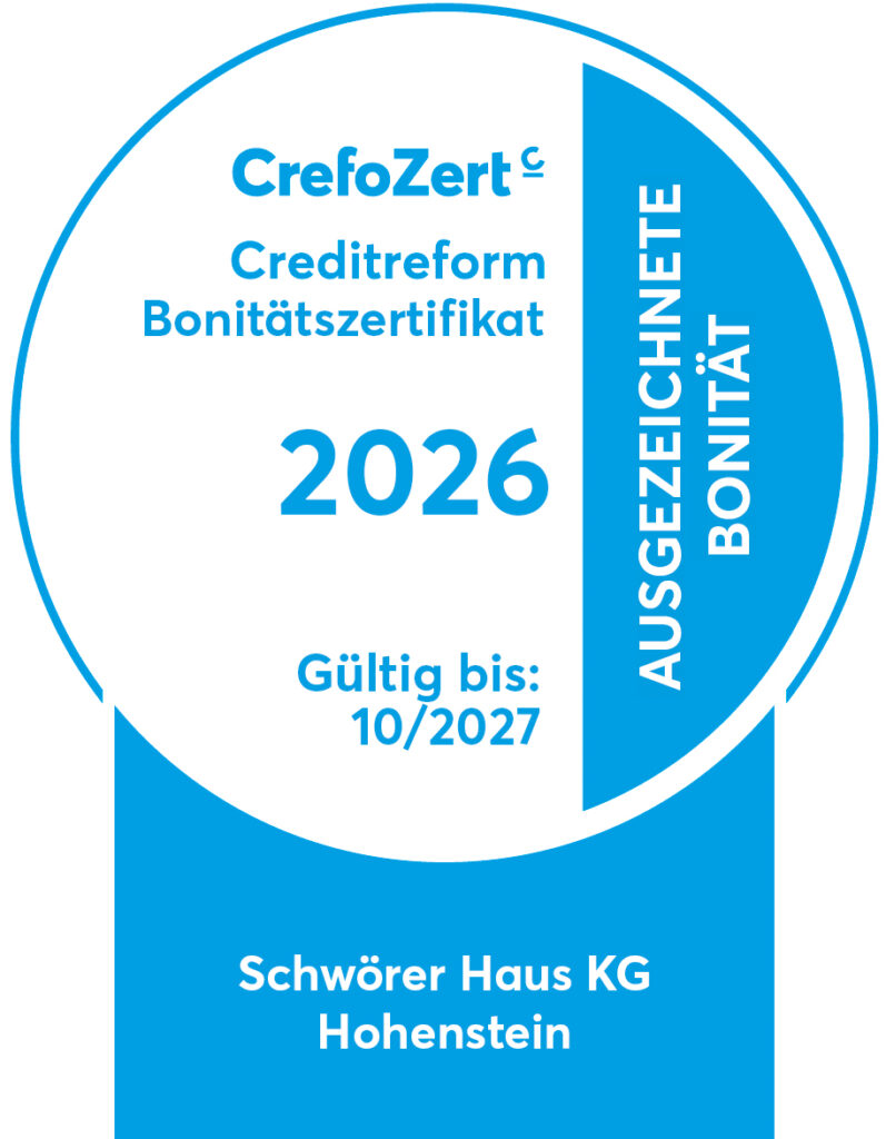 CrefoZert 2026 - SchwörerHaus