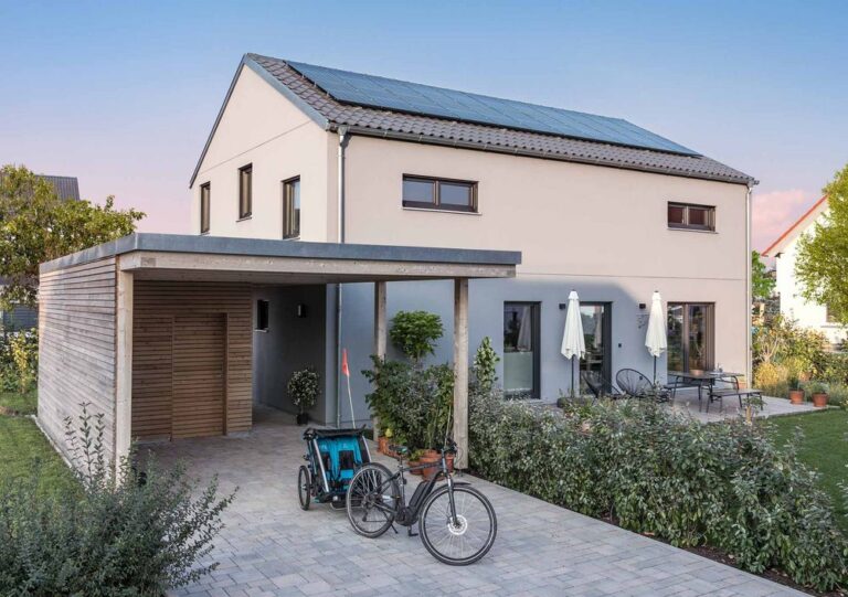 Haus ohne Dachvorsprung