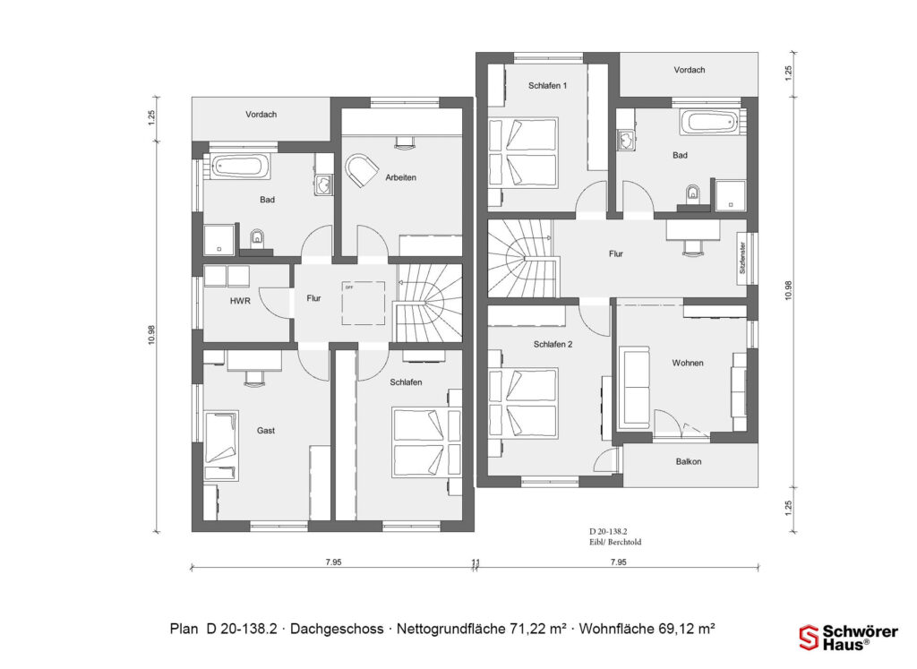 Grundriss-Dachgeschoss-Doppelhaus-mit-Flachdach