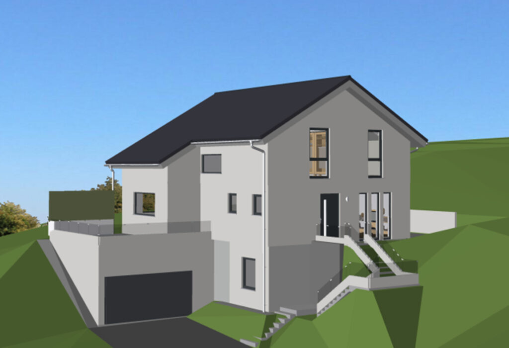 Schwörer-Haus während der Bauphase besichtigen