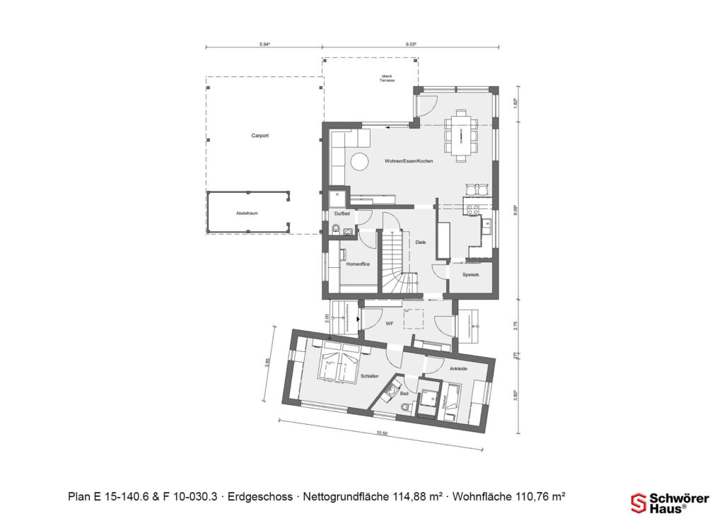 Grundriss Erdgeschoss