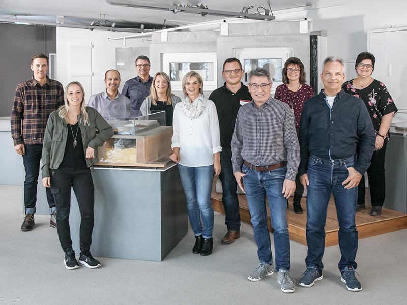 Mitarbeiter SchwoererHaus Hausmontage