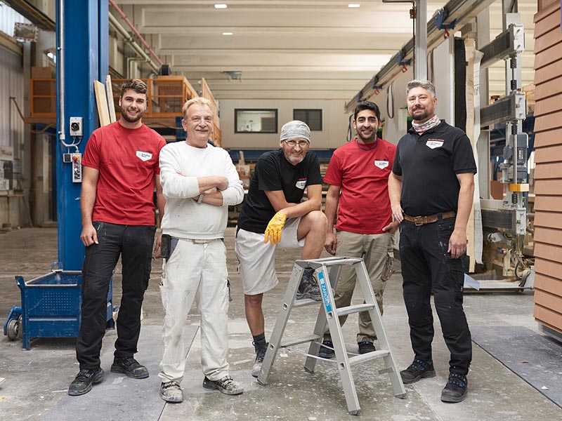 Mitarbeiter SchwoererHaus im-Werk