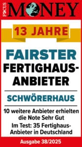 Siegel Fairster Fertighausanbieter für SchwörerHaus