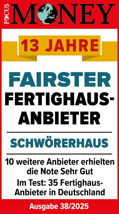 Siegel Fairster Fertighausanbieter für SchwörerHaus