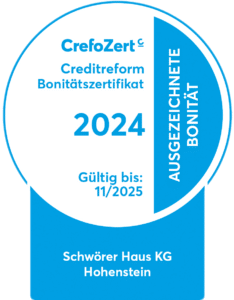 CrefoZert 2024 - SchwörerHaus