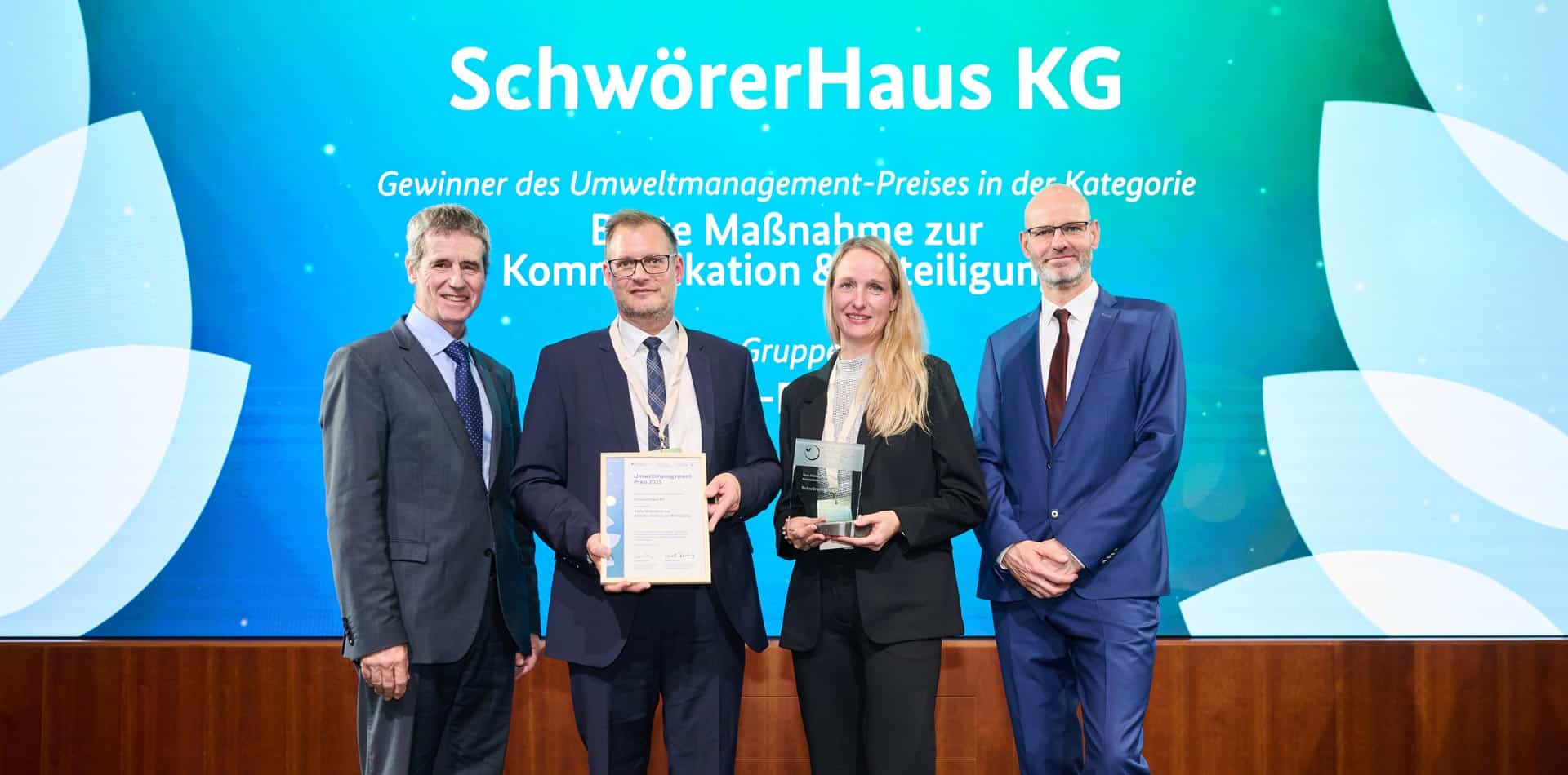 SchwörerHaus gewinnt den Umweltmanagementpreis 2025