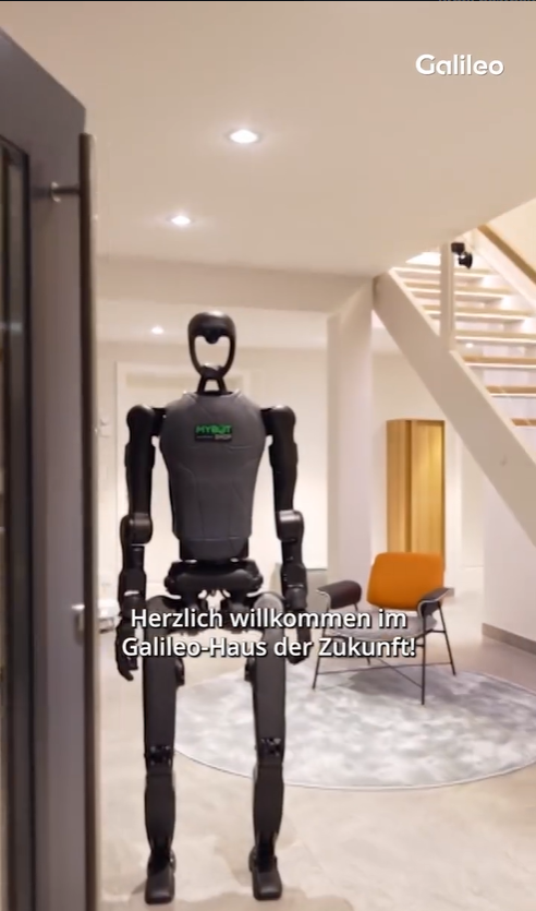 Roboter im Galileo Haus der Zukunft bei SchwörerHaus