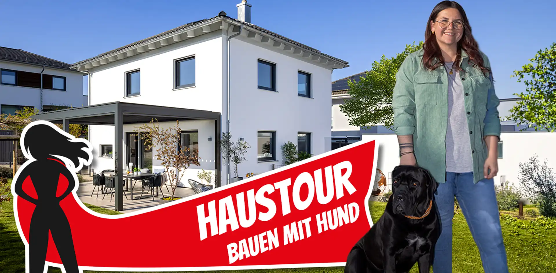 Hausbauhelden zu Besuch im SchwörerHaus der Familie Rampf