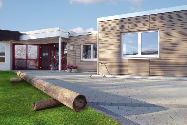 Anbau mit FlyingSpace-Modulen Kindergarten Genkingen