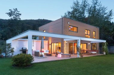 Bauhaus-Architektur-Luftbalken