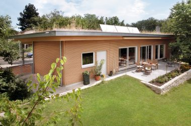 Bungalow mit Flachdach