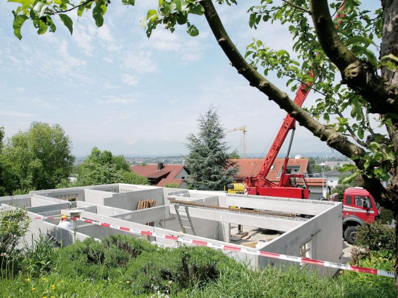 Fertighaus Bodenplatte Keller