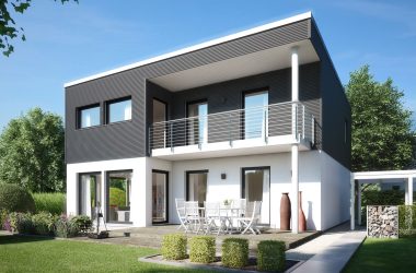 Kubus-Haus als Fertighaus
