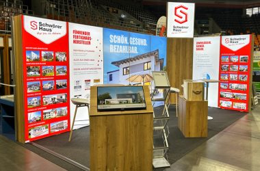 Messestand von SchwörerHaus