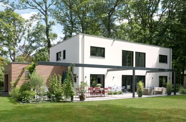 Moderne Villa mit Flachdach