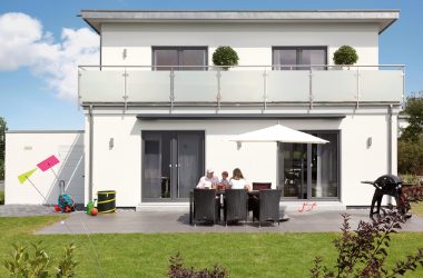 modernes kubisches haus