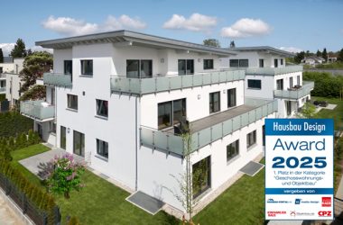 Mehrfamilienhäuser - Sieger Kategorie Objektbau beim Hausbau Design Award 2025