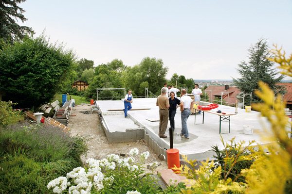 Passivhaus Kellerdecke