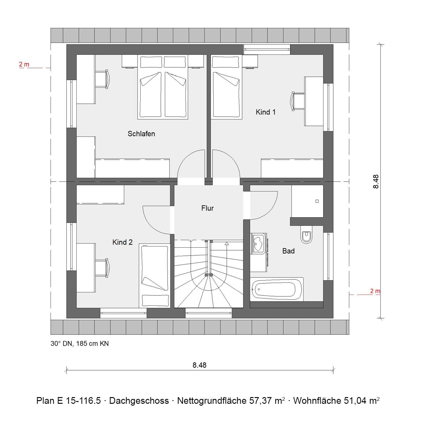 Raumwunder 2 Dachgeschoss