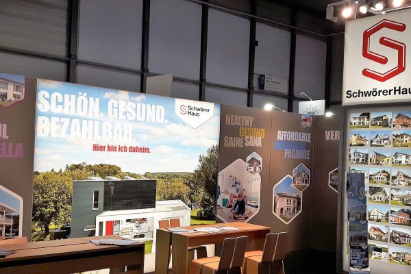 Schwoererhaus-Messestand