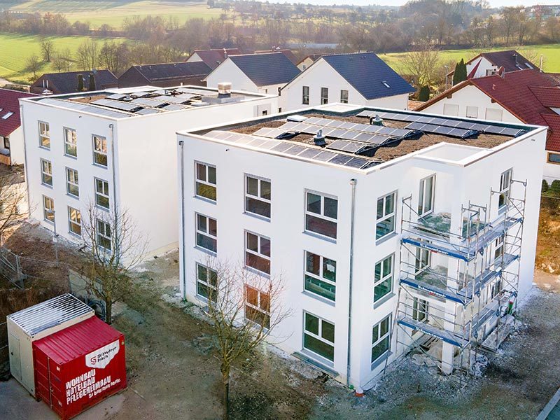 Schwörer Objektbau Baustelle